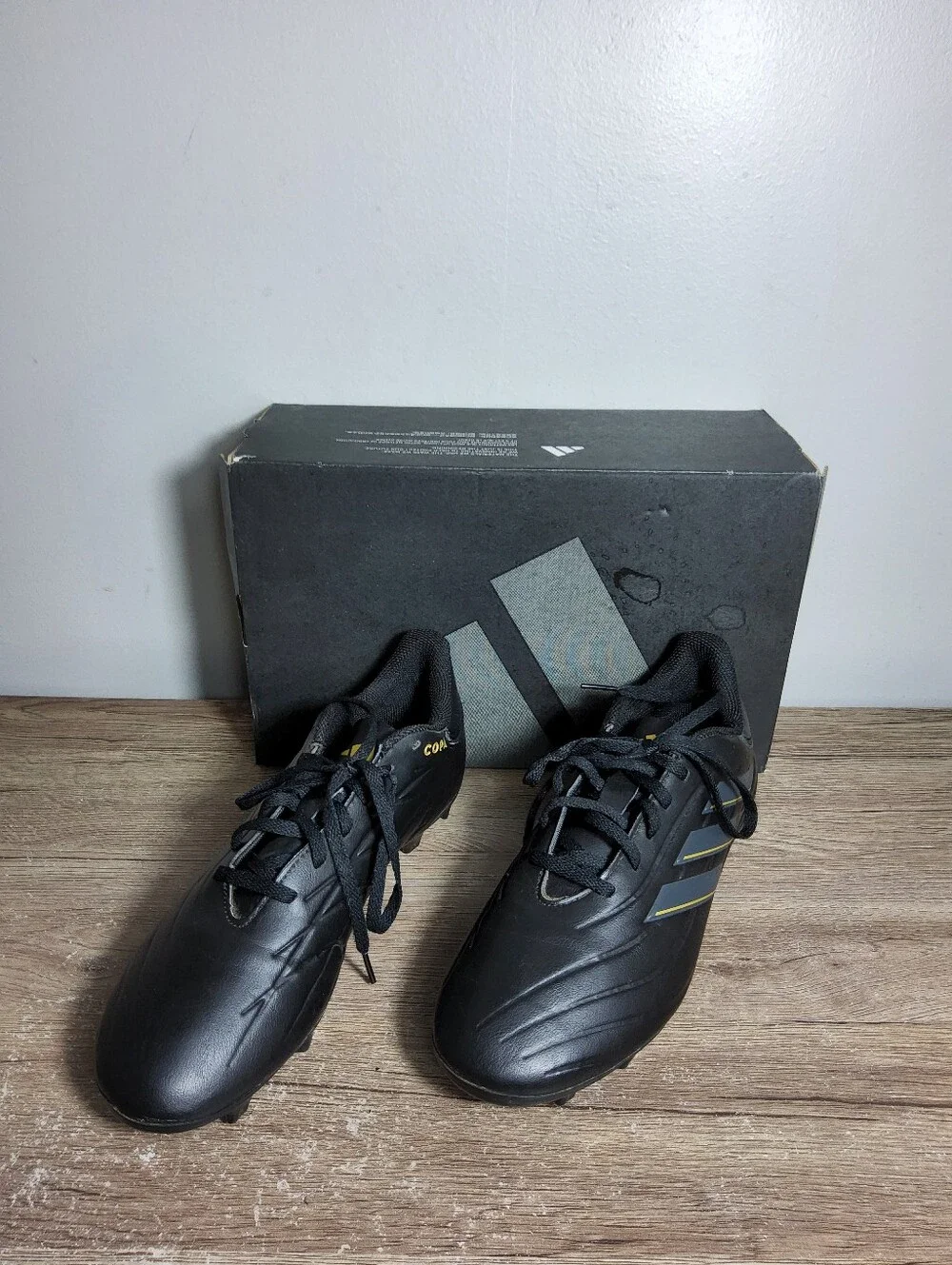 Adidas Men's Copa Pure 2 F x G Soccer Cleats Blk/Gld US 8.5